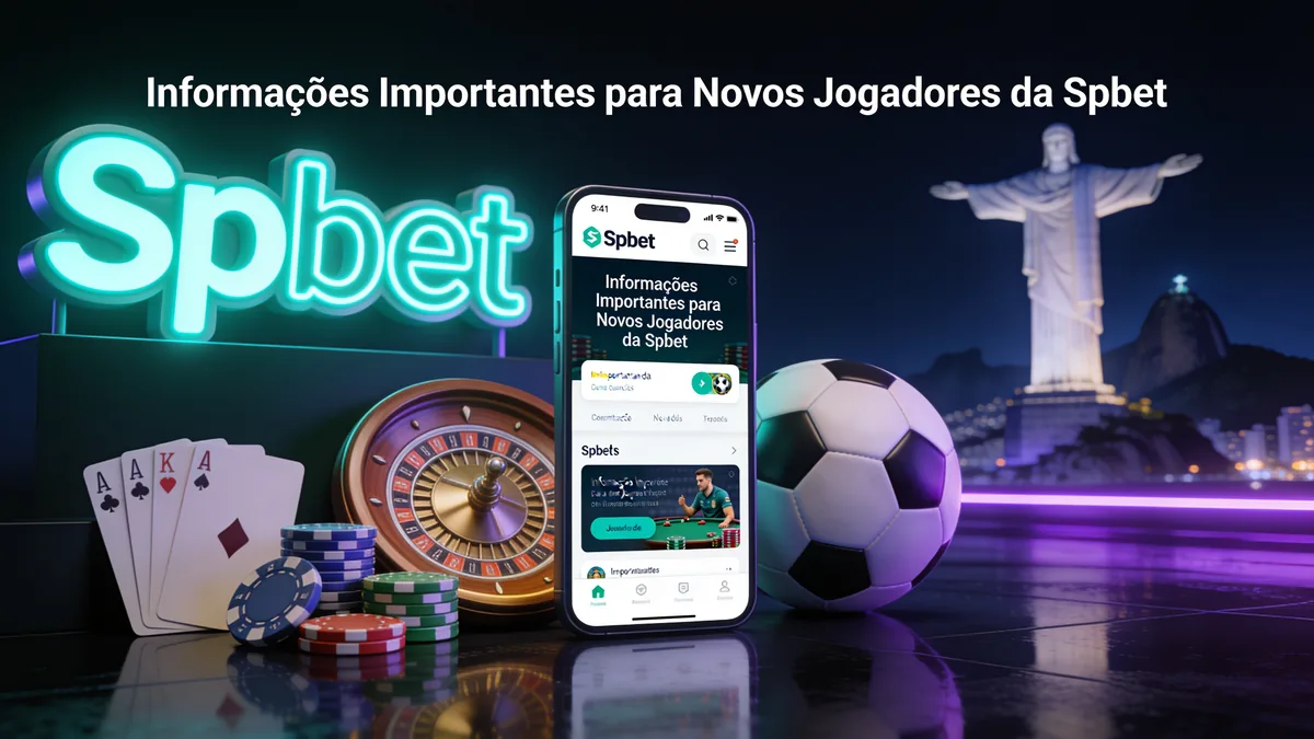 Informações Importantes para Novos Jogadores da Spbet: guia de spbet para jogadores no Brasil